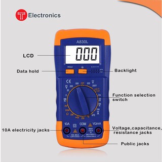 ĐỒNG HỒ ĐO VẠN NĂNG A830L