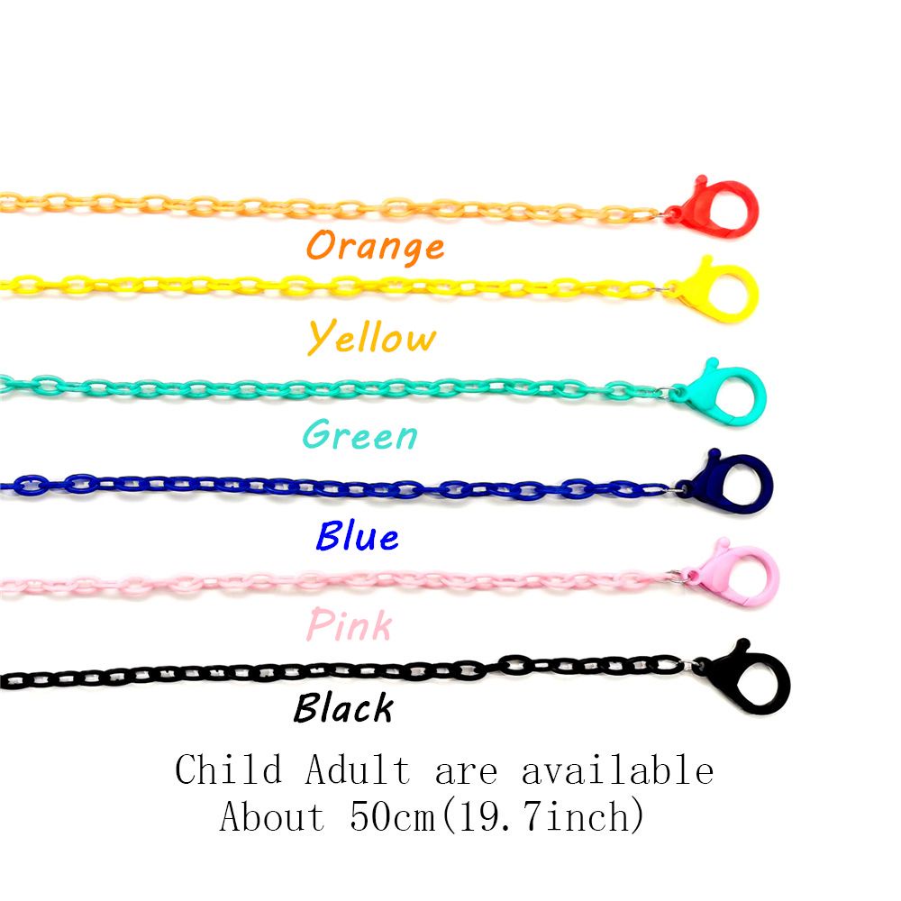 Dây acrylic đeo mắt kính/khẩu trang chống thất lạc đa năng