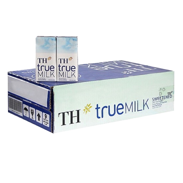 Thùng 48 Hộp Sữa Tươi Tiệt Trùng TH true Milk 180ml Đủ Vị