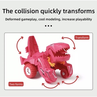 Đồ chơi xe biến hình khủng long HYG Toys độc đáo dễ thương cho trẻ em