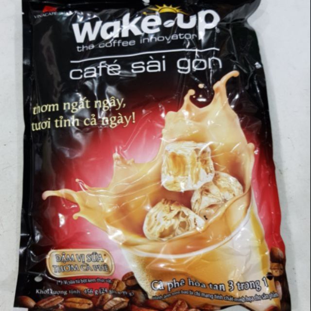 Cafe Wake Up Bịch 24 Gói x 19g
