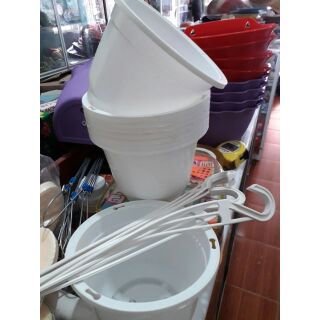 Chậu trồng hoa giá bất chấp rộng 17cm x12cm