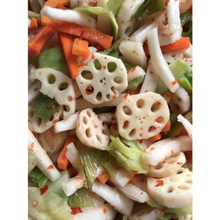 800gr dưa món làm nhà chua chua ngọt ngọt