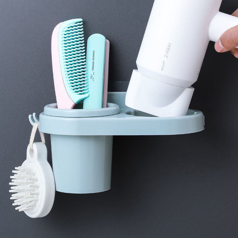 Kệ phòng tắm để máy sấy tóc dán tường 🚛FREESHIP🚛 Giá để máy sấy tóc nhà tắm Bestbuy