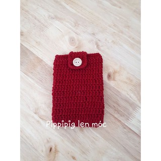 TÚI ĐỰNG ĐIỆN THOẠI BẰNG LEN HANDMADE
