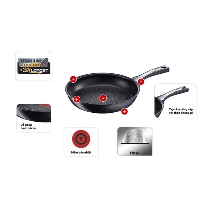 Chảo chống dính cho bếp từ của pháp Tefal Unlimited dòng made in France-Tefal01