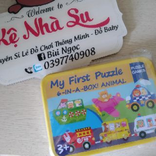 Xếp hình My first puzzle 5 chủ đề