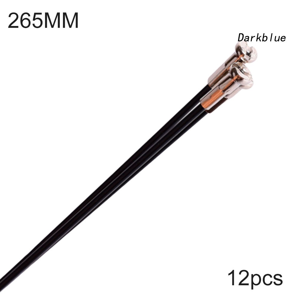 ✦Dar DAR DAR DAR DAR DAR✦12 Cái Căm Xe Đạp Bằng Thép Không Gỉ 265-278mm