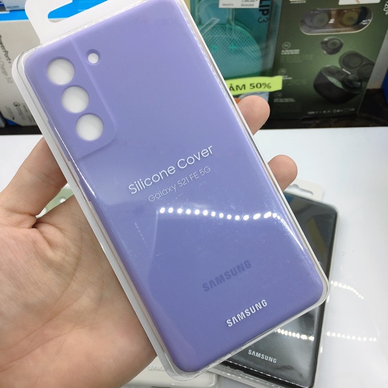Chính hãng nguyên seal - Ốp lưng Samsung Galaxy S21 FE 5G Silicone Cover