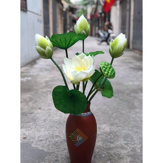 Hoa Sen Lụa Cao Cấp