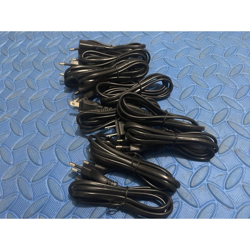 Combo 10 sợi dây nguồn số 8 zin lõi đồng dài 1.2m.