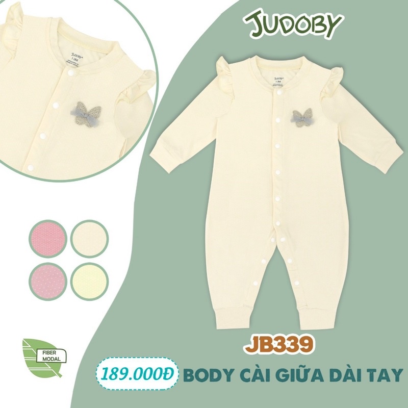 Bộ body cho bé gái Judoby 2022