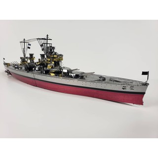 Đồ chơi xếp hình, lắp ráp, Mô hình lắp ráp 3D Piececool Thiết giáp hạm HMS Prince Of Wales