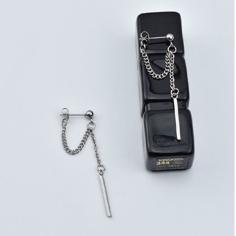 Khuyên Tai Dạng Dây Chuỗi Cá Tính Độc Đáo Phong Cách Hip-Hop