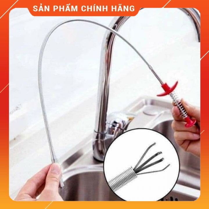 Dây Thông Tắc Cống Lò Xo Gắp Rác Tiện Dụng (GIA DUNG THANH THẢO)