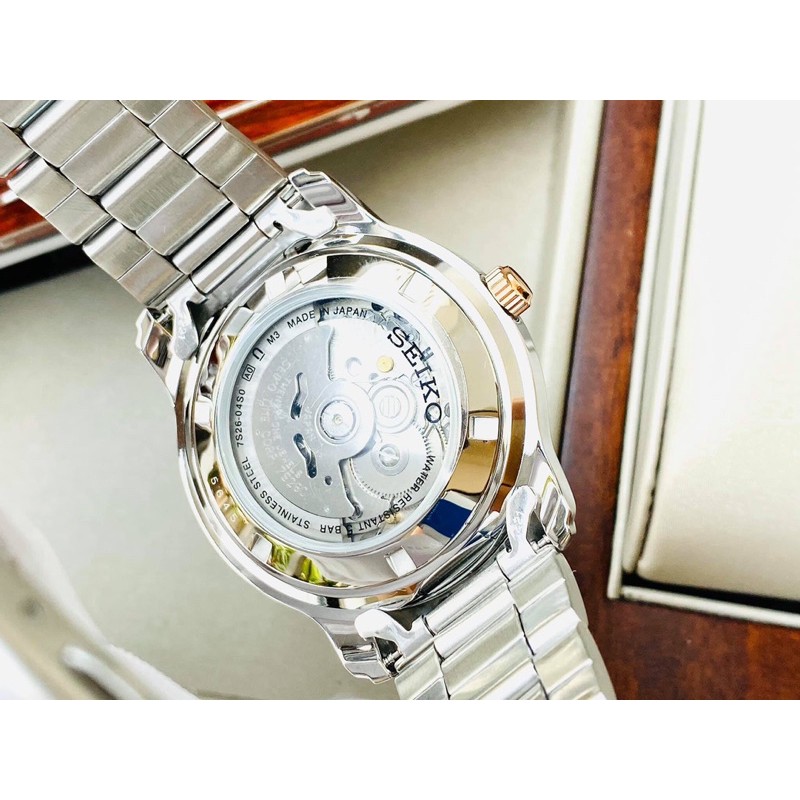Đồng hồ nam dây thép Seiko 5 Automatic SNKP12J1