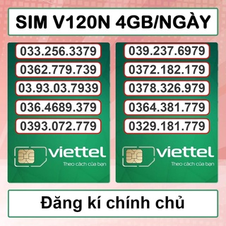 SIM THẦN TÀI _ sim số đẹp Viettel phong thuỷ trả trước siêu khuyến mại