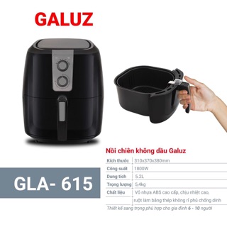 Nồi chiên không dầu galuz gla-615