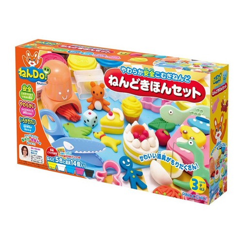 Đất nặn Bột nặn tổng hợp Nendo nhập khẩu Nhật Bản hơn 20 chi tiết cho bé trai và bé gái
