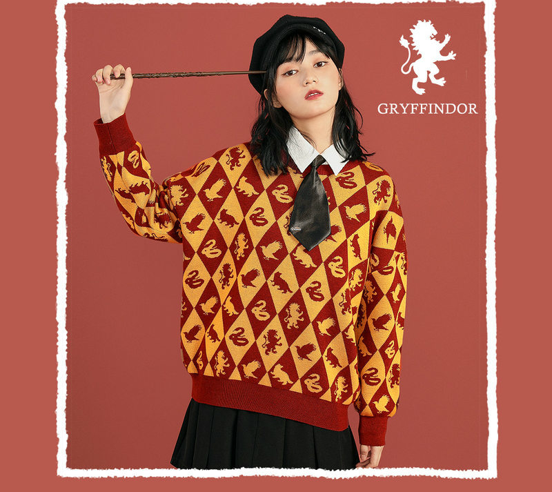 Áo Sweater In Hình Harry Potter 4 Màu