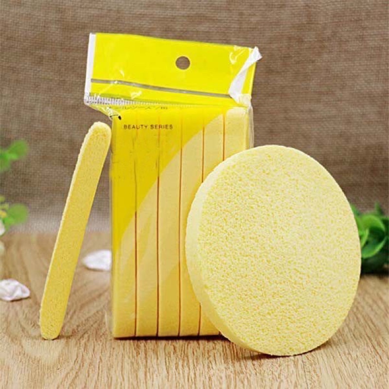 Miếng rửa mặt bọt biển (1 bịch)
