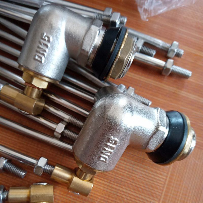 Phao cơ inox 304 chống rỉ sét ren 21 thông dụng dùng cho nước sạch