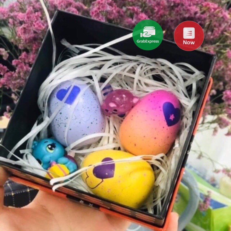 Nhiều màu]Trứng nở Hatchimals các mùa màu sắc tươi sáng, cho bé thỏa sức sưu tập. đồ chơi cho bé trẻ em