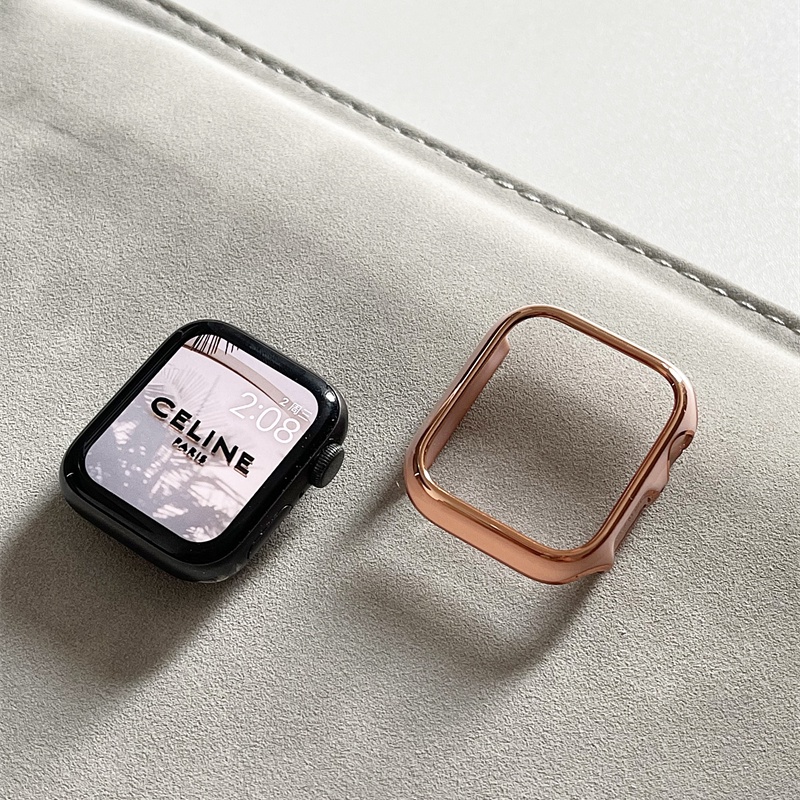 Màu Sắc Ốp Bảo Vệ Nhựa Cứng Cho Đồng Hồ Thông Minh Apple watch 8 7 SE 6 5 4 3 41mm 45mm 38mm 40mm 42mm 44mm