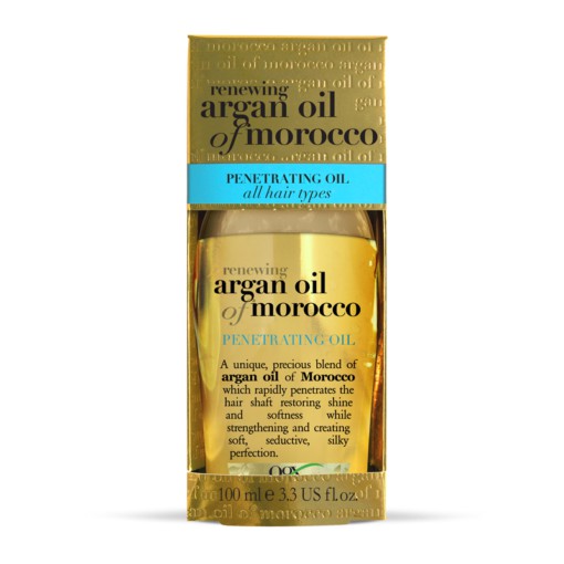 Dầu dưỡng tóc OGX Renewing Argan Oil of Morocco Penetrating Oil (Dành cho mọi loại tóc) – 100ml