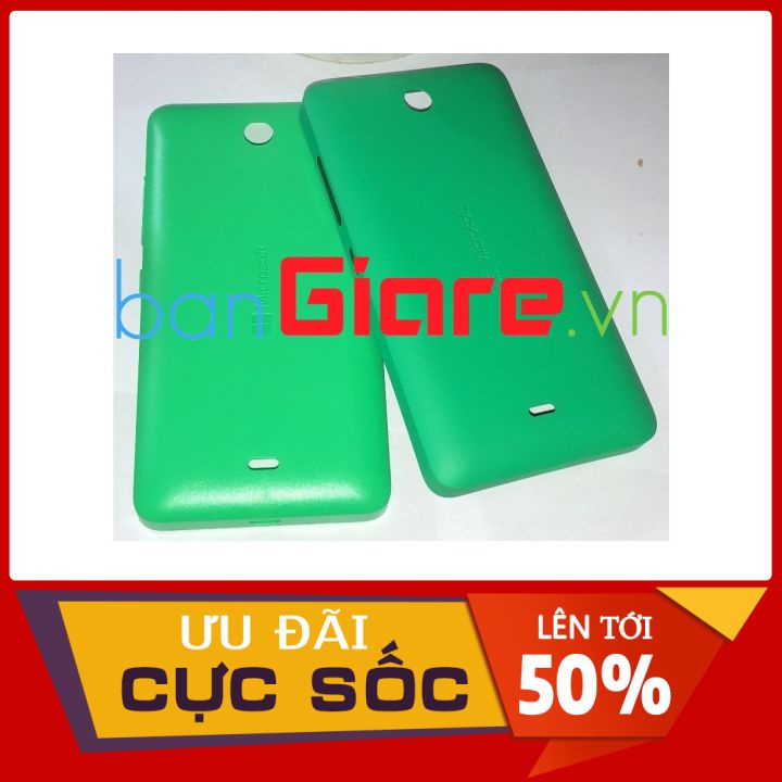 VỎ SAU LUMIA 430 MÀU XANH LÁ