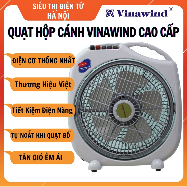 Quạt Hộp Điện Cơ Thống Nhất QH-350LP - QH-300LP - Thương Hiệu Việt [Đổi Mới 14 Ngày - Bảo Hành 2 Năm]