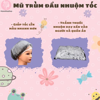Dụng cụ nhuộm tóc, Mũ Nilon trùm tóc hỗ trợ nhuộm tóc