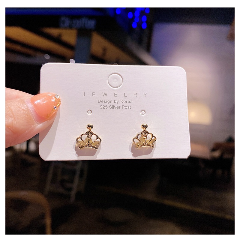 Thời Trang Bộ Khuyên Tai Hợp Kim Nhiều Kiểu Dáng