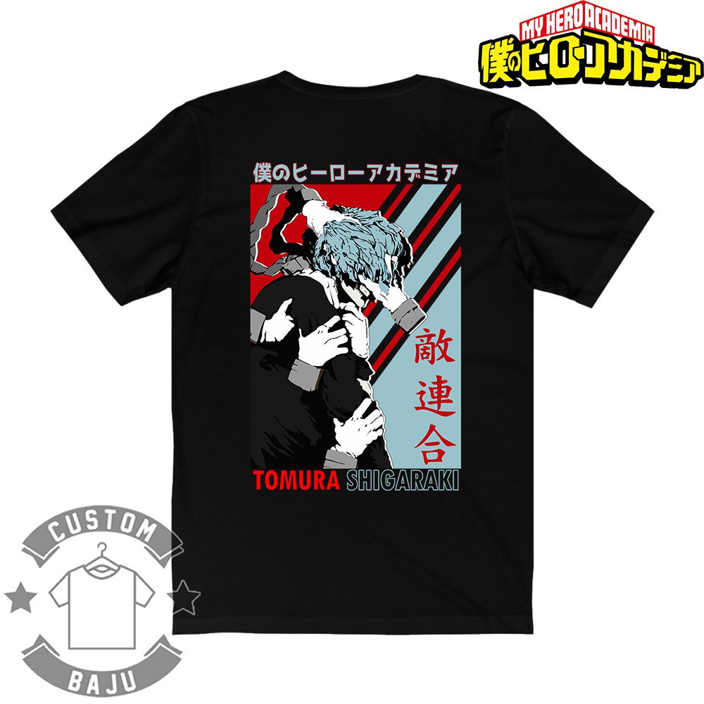 🔥HOT🔥Áo thun in hinh Tomura Shigaraki T-shirt Anime Boku No Hero độc đẹp giá rẻ