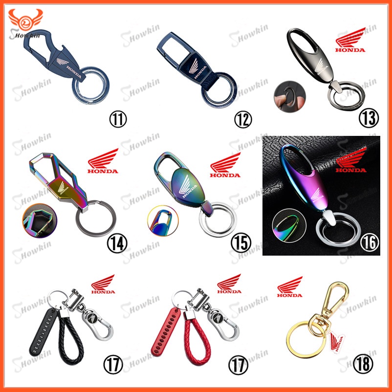 Móc Khóa Kim Loại Có logo Cho Động Cơ Xe Honda