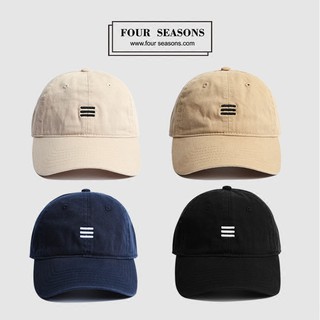 Mũ Bóng Chày Mềm Mại Viền Cong Phong Cách Hip Hop Đường Phố Nhật Bản Cho Nam Nữ