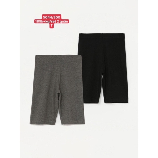 [Mã 33FASHIONSALE giảm 12% đơn 99K] Set 2 legging lửng vợt sale