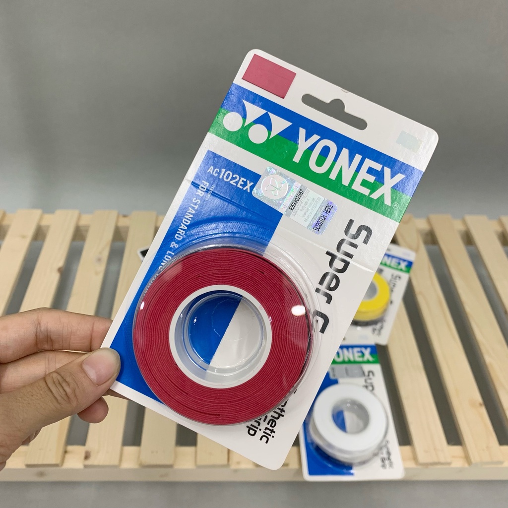 Quấn Cán Vợt Cầu Lông, Tennis Yonex 3in1 AC102EX  Êm Tay, Chống Trơn Trượt CH084
