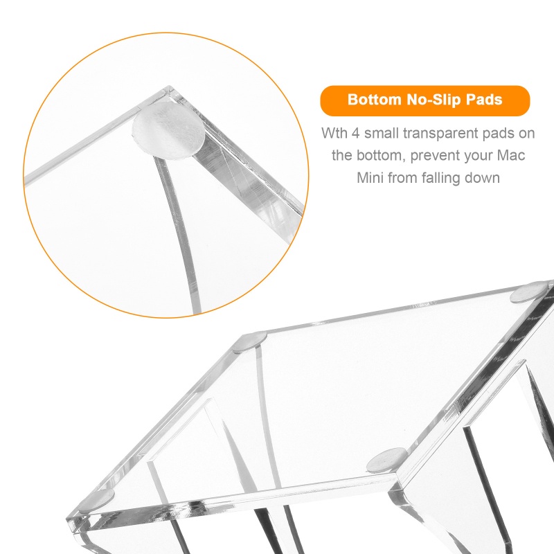 Giá Đỡ Máy Tính Bảng Bằng Acrylic In Hình btsg Cho M1 Host Mac-Mini