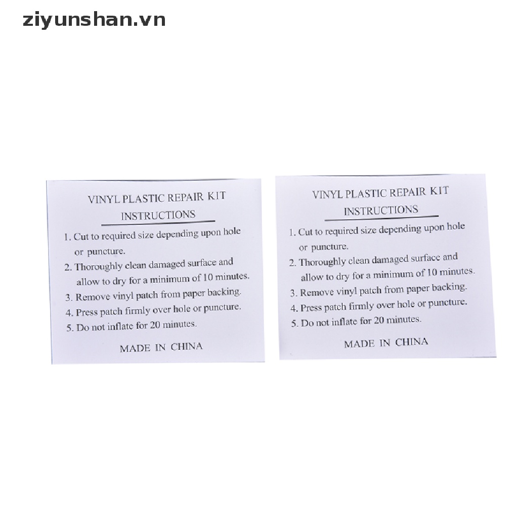 Miếng Vá Phao Bơi Bơm Hơi Bằng PVC 10X