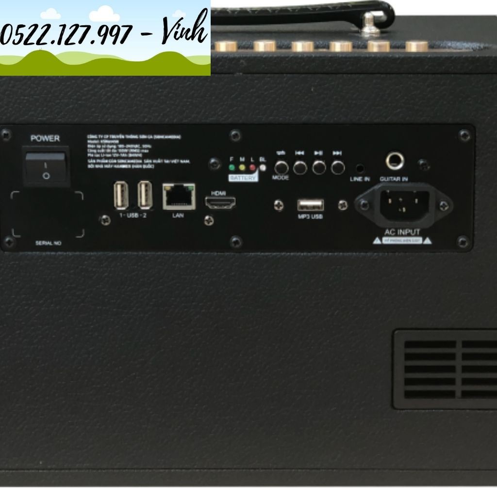 Loa Karaoke di động ACNOS KBEATBOX KSNET450 - Chính hãng - Gia Khang Shop