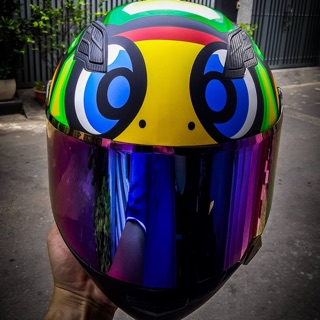 Kính 7 màu, kính Titan, kính gương cho royal 136, Agu, Asia 136