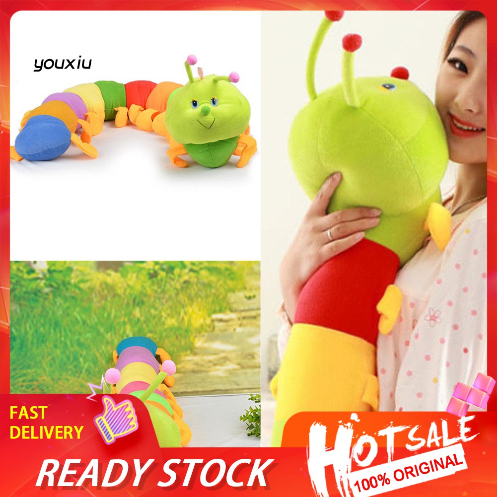 Gối Ôm Hình Sâu Bướm Nhiều Màu Cho Bé