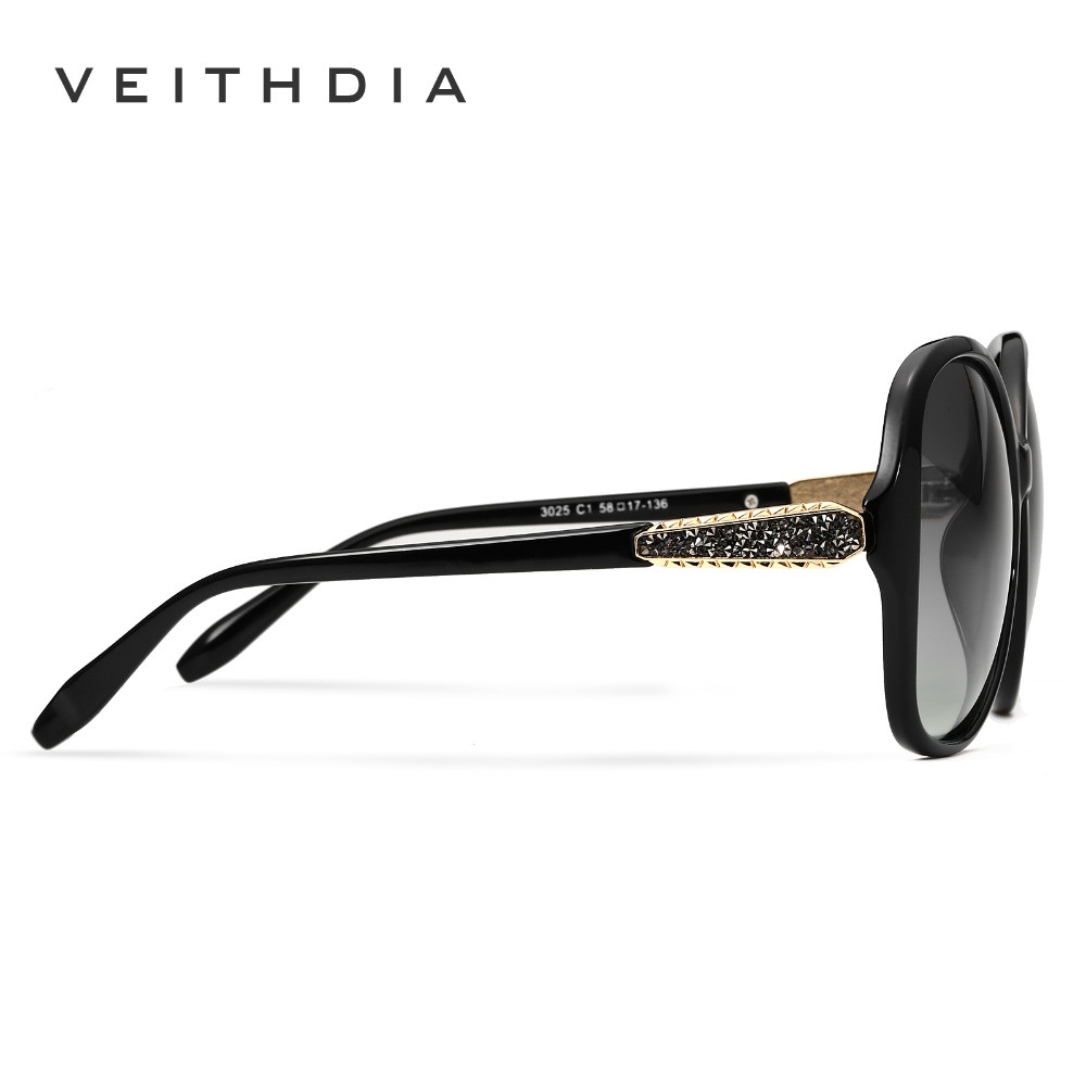 VEITHDIA Women Sunglasses Polarized UV400 V3025