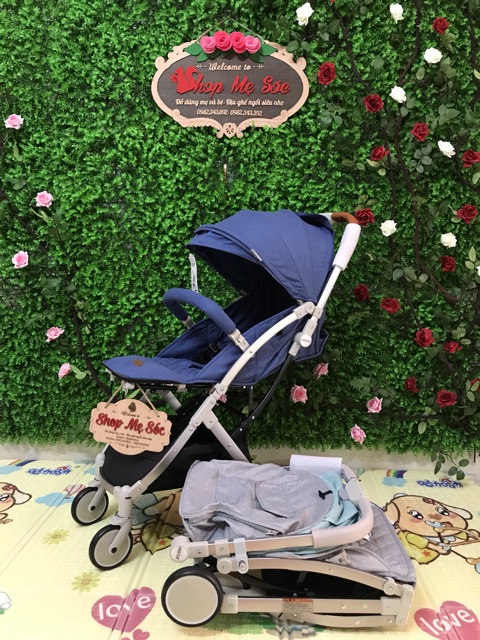 Xe đẩy Gấp gọn Sisver 2018 1 chiều 3 tư thế