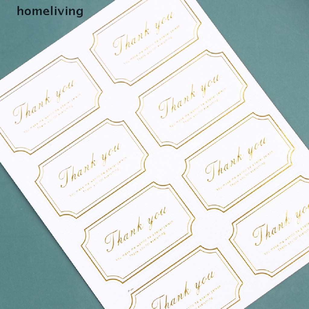 Set 40 Sticker &quot;Thank You&quot; Dán Hộp Bánh