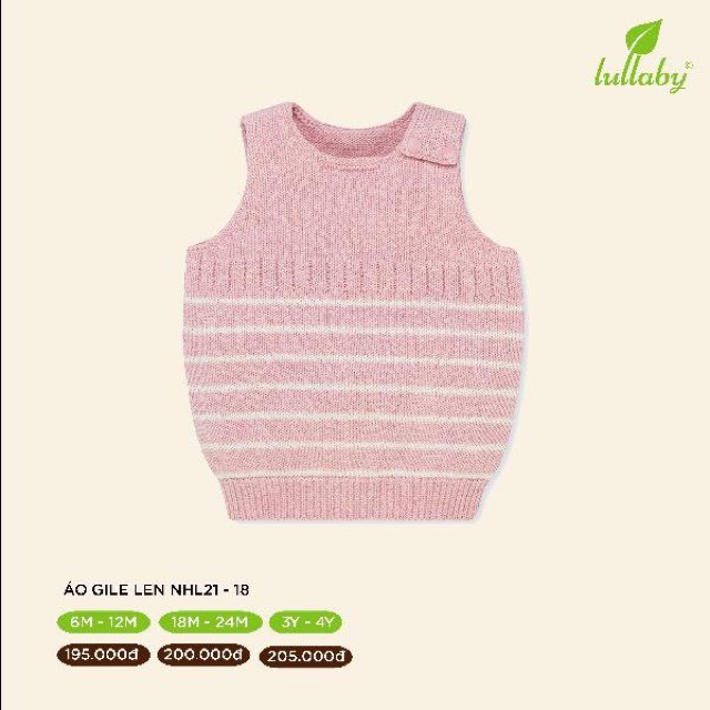 Gile len dệt Organic Lullaby