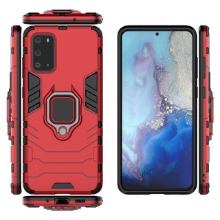 Ốp lưng chống sốc Iron man Iring Samsung Galaxy S20 / S2 Ultra / S20 Plus - Chân chống lưng máy tiện lợi, bo viền máy.