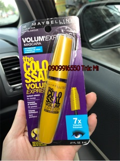 Chuốt mi mascara maybeline 7x