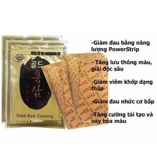 Combo 2 cao dán hồng sâm Hàn Quốc 20 miếng